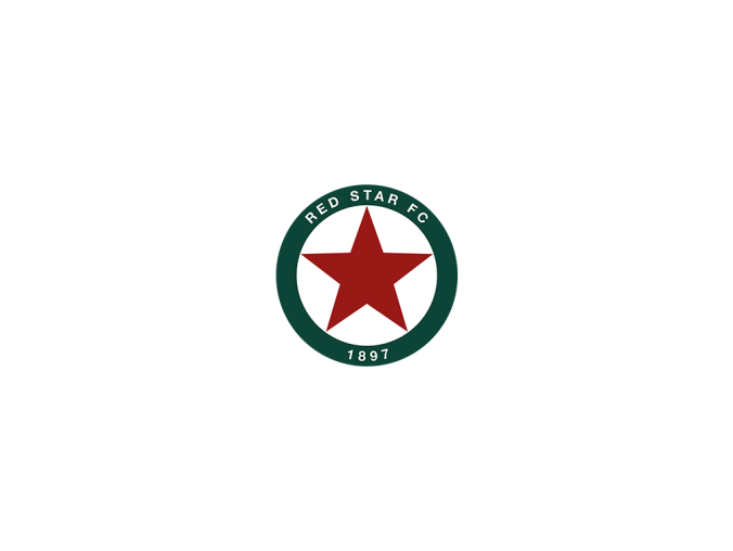 红星足球俱乐部队徽logo标志矢量图