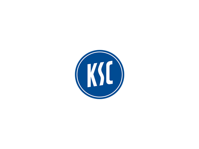 卡尔斯鲁厄足球俱乐部队徽logo标志矢量图