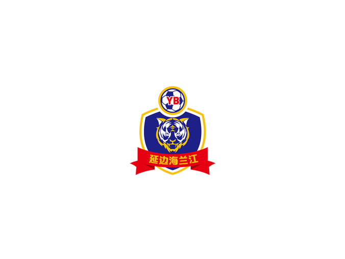 延边龙鼎足球俱乐部队徽logo矢量图