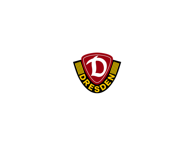 德累斯顿迪纳摩足球俱乐部队徽logo标志矢量图