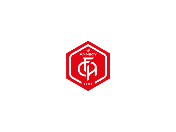 阿讷西足球俱乐部队徽logo标志矢量图