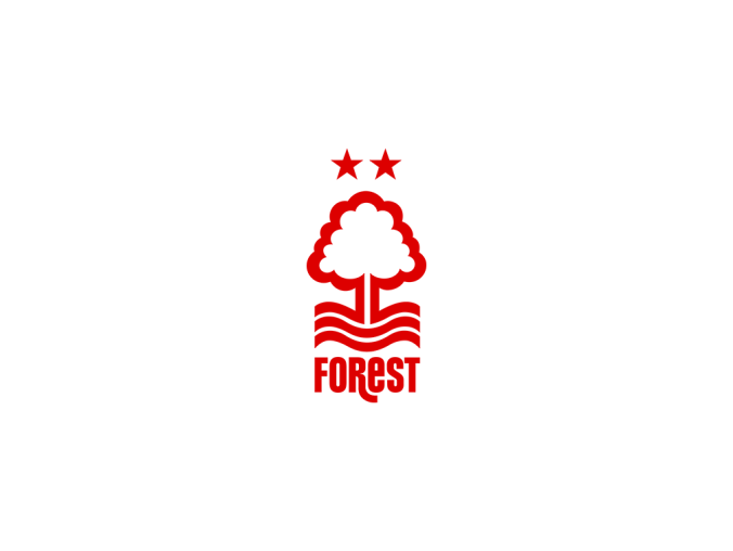 诺丁汉森林足球俱乐部队徽logo标志矢量图